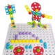 3D Пазл Мозайка Creativ Puzzle конструктор с электроотверткой-шуруповертом (193 детали) - изображение 4