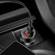 Автомобільний зарядний пристрій Baseus Small Screw Dual-USB Quick Charge Car Charger 36W Black (CAXLD-B01) - зображення 4