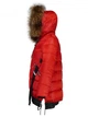 Пальто зимове Lebo Junior 8995 158 см Червоне - зображення 2