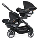 Коляска для двійні Chicco Fully Twin Чорна з сірим (79003.85) (8058664109043) - зображення 5