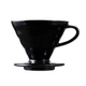 Керамический Пуровер HARIO V60 Dripper 02 (400 мл.) Tetsu Kasuya Model Черный KDC-02-B - изображение 3