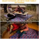 Пикниковый коврик KingCamp ARIEL PICNIC BLANKET 200х150 см Blue (KP2003 BLUE) - изображение 5