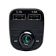 ФМ модулятор FM трансмиттер Kubas CAR X8 с Bluetooth MP3 Черный (Ks346576867) - изображение 2