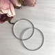 Серебряные серьги без камней (2023968) - изображение 2