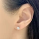 Серебряные серьги с натуральным топазом 1.308ct (2020547) - изображение 3
