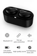 Беспроводные наушники Remax 3D стереозвук Bluetooth 5.0 с зарядной коробкой Чёрные (TWS-5-W) - изображение 7