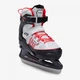 Детские Ледовые Раздвижные Коньки Размер 29-32 OXELO Fit 500 Черный с Красным - изображение 1
