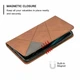 Чехол-книжка с кармашками UniCase Geometric Pattern для Xiaomi Redmi Note 8 Pro - Coffee - изображение 6