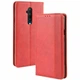 Чохол Deexe Retro Style для OnePlus 7T Pro - Red - зображення 1