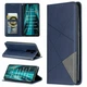 Чехол-книжка с кармашками UniCase Geometric Pattern для Xiaomi Redmi Note 8 Pro - Blue - изображение 1