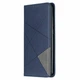 Чехол-книжка с кармашками UniCase Geometric Pattern для Xiaomi Redmi Note 8 Pro - Blue - изображение 2