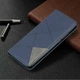 Чехол-книжка с кармашками UniCase Geometric Pattern для Xiaomi Redmi Note 8 Pro - Blue - изображение 8