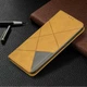Чехол-книжка с кармашками UniCase Geometric Pattern для Xiaomi Redmi Note 8 Pro - Brown - изображение 8