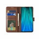 Чехол LC.IMEEKE Wallet Case для Xiaomi Redmi Note 8 Pro - Brown - изображение 4