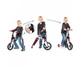 Беговел+самокат 2 в 1 Highwayfreak white/pink/yellow Scoot and ride - изображение 2