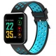 Розумний Фітнес Браслет Supero Smart Band S88 Чорно-Синій - зображення 1