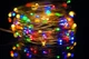 Гирлянда светодиодная нить 5 м 50 led разноцветная RGB на батарейках - изображение 1