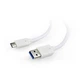 Дата кабель USB 3.0 AM to USB-C 1.8m Cablexpert (CCP-USB3-AMCM-6-W) - изображение 1
