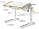 Детский стол Mealux Ergowood L Multicolor W (BD-810 W/MC) - изображение 11
