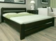 Двуспальная Кровать из дерева сосна 120*200 Престиж MECANO цвет Венге 19MKR029 - изображение 1