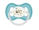 Пустушка латексна кругла Bunny & Company Бірюзова Canpol Babies 0-6 м (5901691811881) - зображення 1