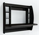 Стол компьютерный навесной из ЛДСП Comfy Home AirTable - I DB Zeus венге - изображение 1