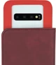 Чехол-книжка для смартфона 2Е Silk Touch для 6-6.5" универсальный Carmine Red (2E-UNI-6-6.5-HDST-CRD) - изображение 5