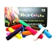 Набор цветных мелков для волос 12 цветов (Краска- мел Hair chalk) - изображение 2