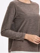 Жіноча кофта LC Waikiki з люрексом 4XL Рожева (LCW Woman -1604-2) - зображення 4