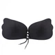 Бюстгальтер-невидимка Fly Bra SKL11-178348 с эффектом push up черный size A - изображение 1