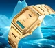 Мужские часы Skmei Tango 1220 Золотые - изображение 7