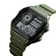 Мужские часы Skmei 1299 Зеленые - изображение 3