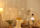 Гирлянда светодиодная с Новогодними фигурами Штора Луна Звезда 2.5x1м 138 LED 8 режимов тип света Тёплый белый - изображение 1
