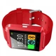 Смарт-годинник UWatch U8 Red Bluetooth моніторинг сну розумні Bluetooth керування камерою - зображення 2