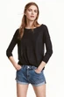 Джемпер H&M XS Чорний 0363505.3595_03 - зображення 2