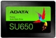 Накопитель SSD 120GB A-Data Ultimate SU650 2.5" SATAIII 3D TLC (ASU650SS-120GT-R) - изображение 1
