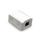 Розетка Cablexpert (NCAC-1F5E-01) 1хRJ-45, Cat5Е, зовнішня, біла - изображение 1