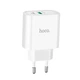Сетевое зарядное устройство Hoco - C57A Speed Charger USB + Type-C (QC3.0, 3.1A, адаптер) - Белый - изображение 6