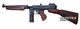 Макет автомата Thompson M1A1 1928г., коробчатый магазин (1093) - изображение 1