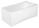 Ванна акриловая CERSANIT VIRGO S301-048 150x75 + ножки PW04/PW01/S906-001/PW011/PW1000006 - изображение 2