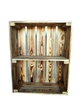 Ящик деревянный обожженный для хранения с полкой ECO WoodBox (ДхШхВ:50*40*16см) - изображение 2
