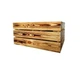 Ящик дерев'яний обпалений для зберігання ECO WoodBox (ДхШхВ:50*40*24см) - зображення 2