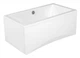Ванна акриловая CERSANIT INTRO S301-066 150x75 + ножки PW04/PW01/S906-001/PW011 - изображение 2