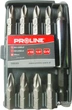 Набор бит Proline CRV 1/4" c магнитным переходником (10 шт) (10699) - изображение 1