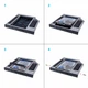 Адаптер подключения Grand-X HDD 2.5'' в отсек привода ноутбука SATA/mSATA (HDC-25) - изображение 7