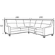 Кутовий диван Way Bydgoskie Meble 240x101x240 (WAY_2.5SK_E_2.5F) 170207 - изображение 2