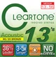 Струни для акустичних гітар Cleartone 7613 Acoustic 80/20 Bronze Medium 13-56 - зображення 1