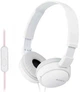 Навушники Sony MDR-ZX110AP White (MDRZX110APW.CE7) - зображення 1