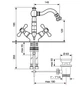 Смеситель для биде EMMEVI DECO OLD OR12614R - изображение 3