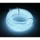 Гибкий светодиодный неон LTL Белый Neon Glow Light White - 3 метра ленты на батарейках 2 AA - изображение 1